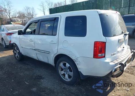 2012 Honda Pilot Ex-L z USA, uszkodzony, nr VIN 5FNYF4H72CB017768